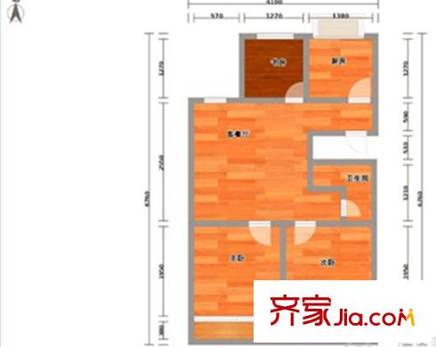 慶隆苑 3室 戶型圖