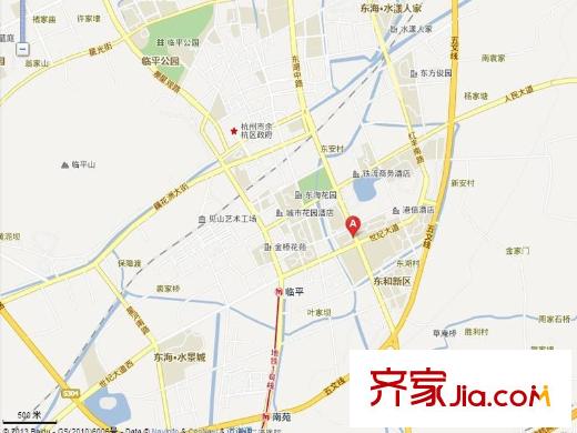 君臨天下城交通圖