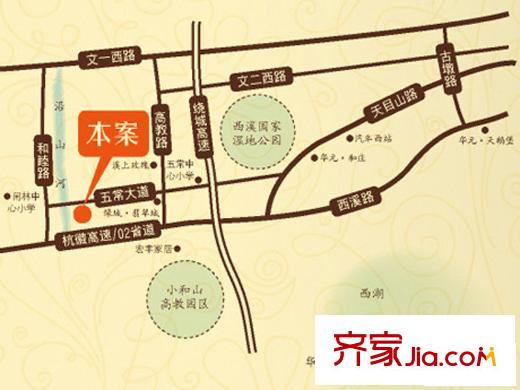 蒙卡岸交通圖區(qū)位圖