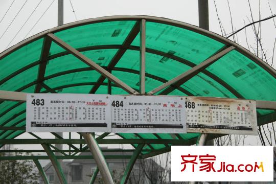蒙卡岸配套圖周邊的公交站