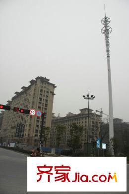 蒙卡岸配套圖周邊的十字路口