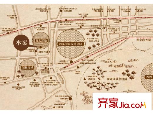 愛丁郡交通圖區(qū)位圖