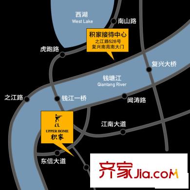 積家交通圖區(qū)位圖