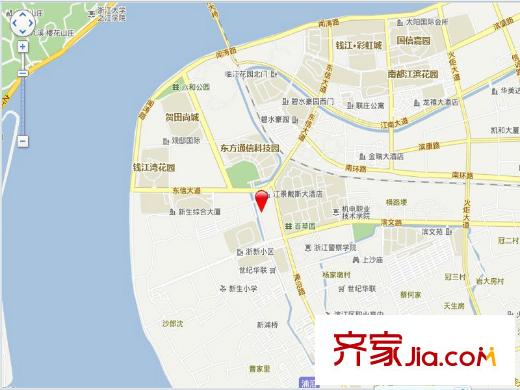 積家交通圖坐標(biāo)圖
