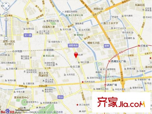 星河明苑交通圖