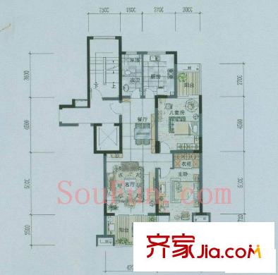 南北蘭韻天城 戶型圖
