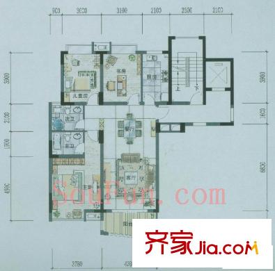 南北蘭韻天城 戶型圖