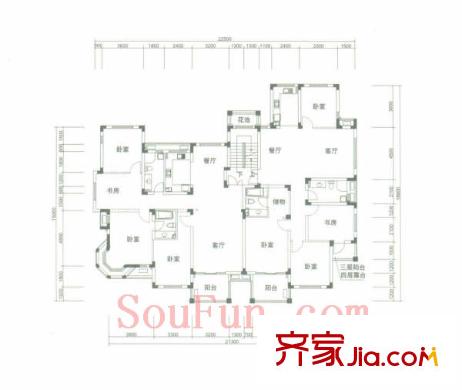 良渚文化村白鷺郡北戶型圖良渚文化村白鷺郡 戶型圖 4室2廳2衛(wèi)1廚