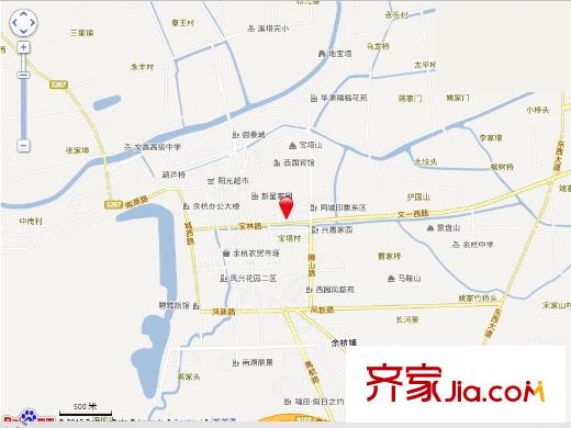 西城時(shí)代家園交通圖電子地圖
