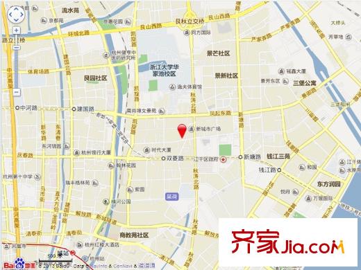 南肖埠景和苑交通圖 