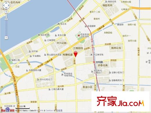 望江南交通圖