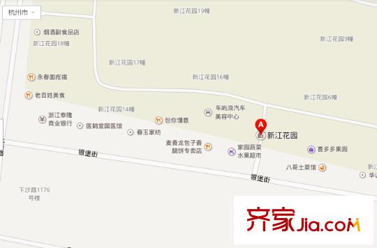 新江花園交通圖2