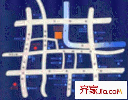 白馬公寓交通圖