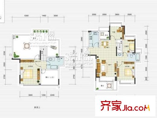 天陽上河 戶型圖