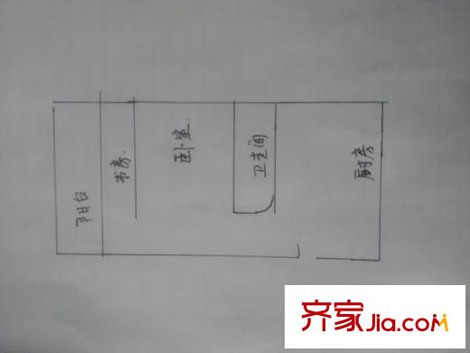 米市巷小區(qū) 1室 戶型圖