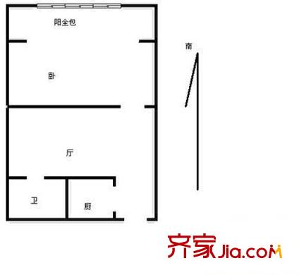 米市巷小區(qū)戶型圖米市巷 1室 戶型圖 1室1廳1衛(wèi)1廚