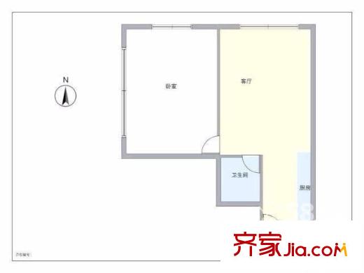 三華天運(yùn) 1室 戶型圖