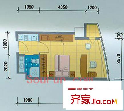 大都文苑風(fēng)情 戶型圖