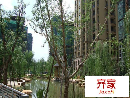 新西湖小鎮(zhèn)實景圖項目實景（2012-6-15）