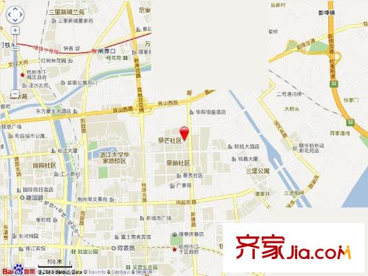 景芳四區(qū)交通圖