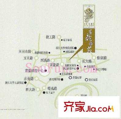 黃龍雅苑交通圖