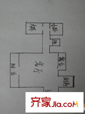 親親家園二期 3室 戶型圖