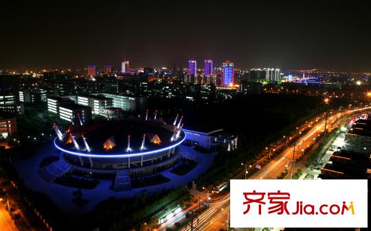 宋都晨光國際下沙新城（夜景）