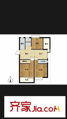 聯(lián)合格里 3室 戶型圖