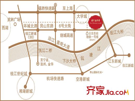 江語海交通圖
