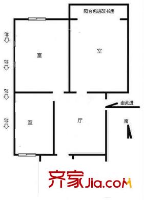 曙光新村 3室 戶(hù)型圖
