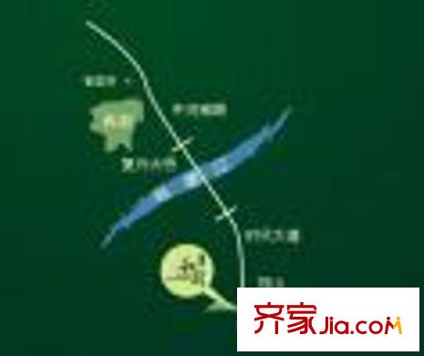 中興和園交通圖區(qū)位圖