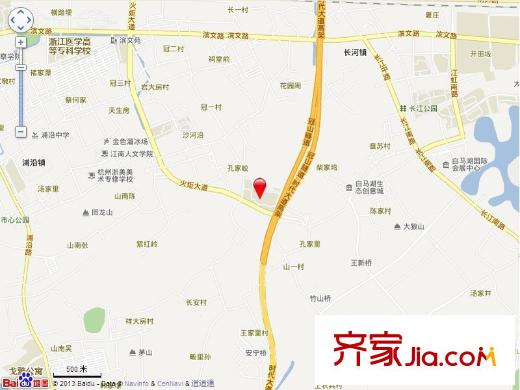 中興和園交通圖
