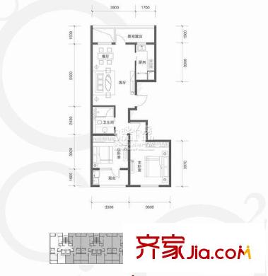 朗詩國際街區(qū) 戶型圖