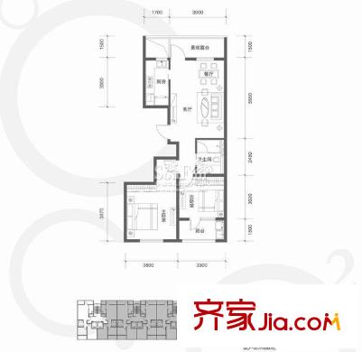 朗詩國際街區(qū) 戶型圖