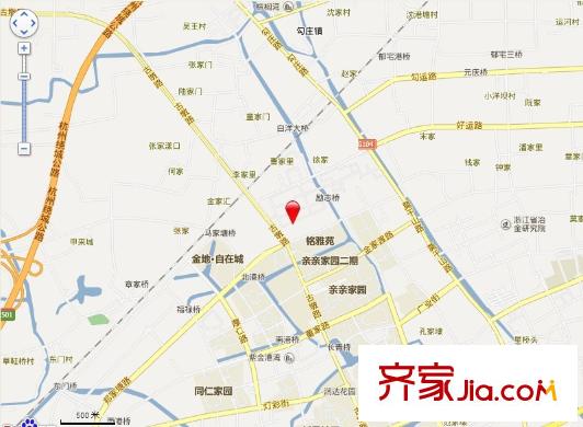 親親家園二期交通圖 