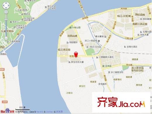逸天廣場交通圖
