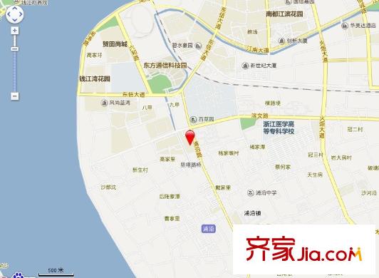 銀爵世紀(jì)公寓交通圖 