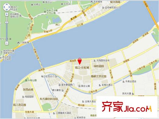 彩虹豪庭交通圖坐標(biāo)圖