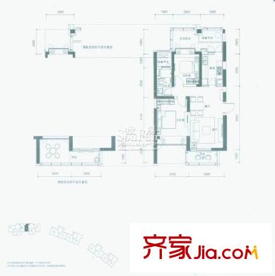 萬象城悅府 戶型圖