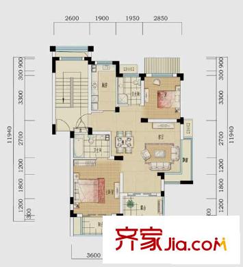 閑林山水戶型圖2室 戶型圖 2室2廳2衛(wèi)1廚