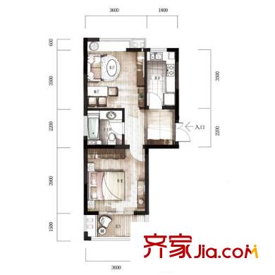 風景蝶院 戶型圖