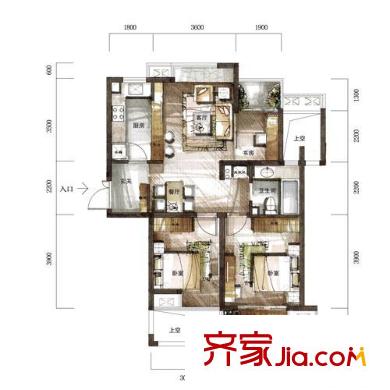 風景蝶院 戶型圖