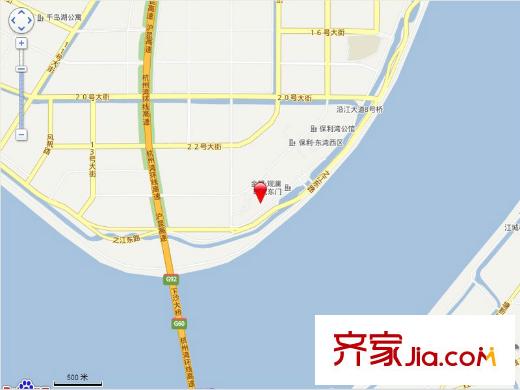 金隅觀瀾時代電子地圖