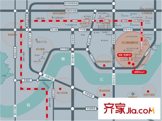 金隅觀瀾時代區(qū)位圖