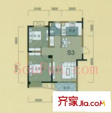 耀江文鼎苑 戶型圖