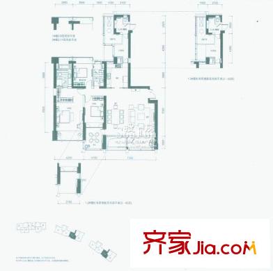 萬象城悅府 戶型圖
