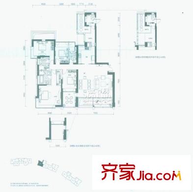 萬象城悅府 戶型圖