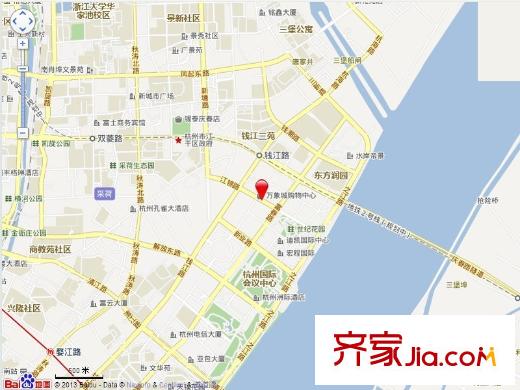 萬象城悅府交通圖