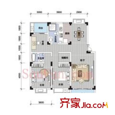 溫興風(fēng)情苑 戶型圖