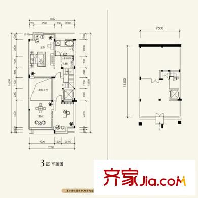 新帝朗郡朗潤園多層排屋B 1室1衛(wèi)